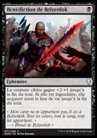 Dominaria - Bénédiction de Belzenlok
