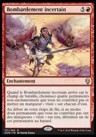 Dominaria - Bombardement incertain