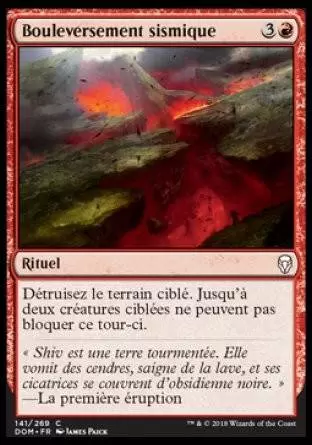 Dominaria - Bouleversement sismique