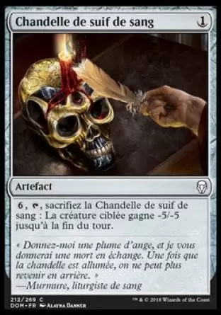 Dominaria - Chandelle de suif de sang