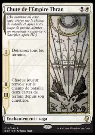 Dominaria - Chute de l\'Empire Thran
