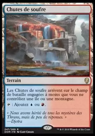 Dominaria - Chutes de soufre