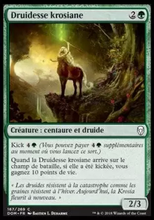 Dominaria - Druidesse krosiane