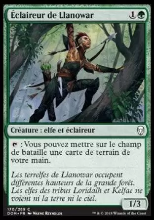 Dominaria - Éclaireur de Llanowar