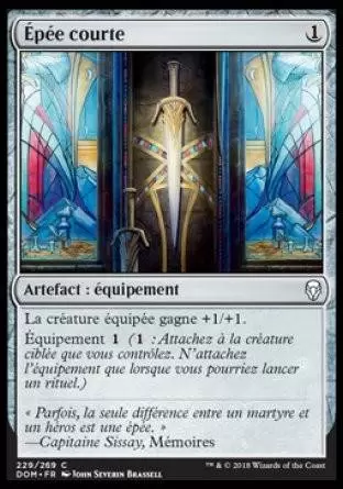 Dominaria - Épée courte