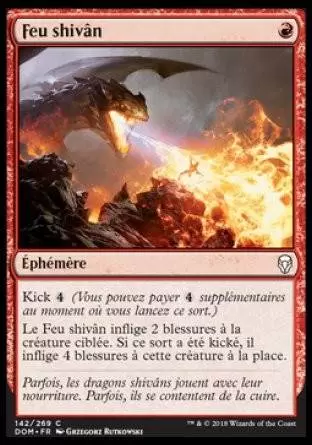 Dominaria - Feu shivân