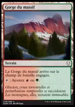 Dominaria - Gorge du massif