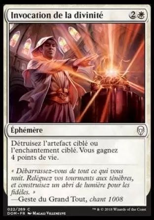 Dominaria - Invocation de la divinité