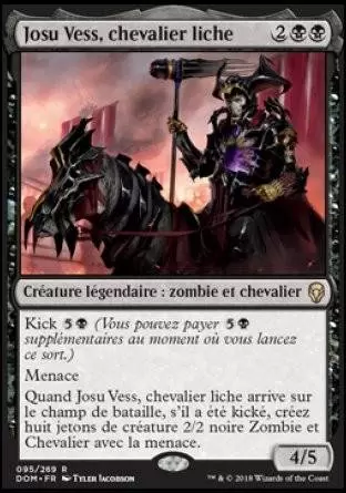 Dominaria - Josu Vess, chevalier liche
