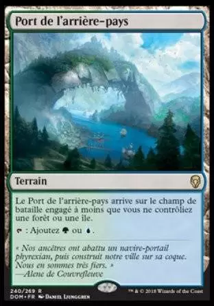 Dominaria - Port de l\'arrière-pays