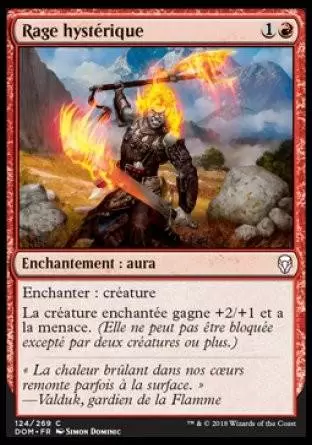 Dominaria - Rage hystérique