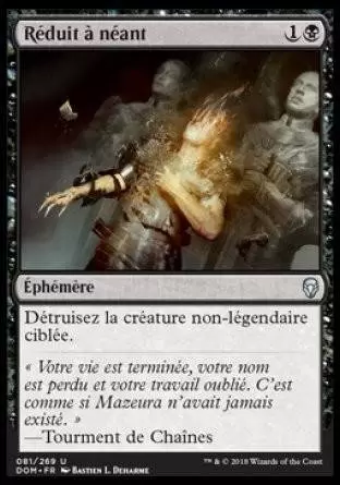 Dominaria - Réduit à néant