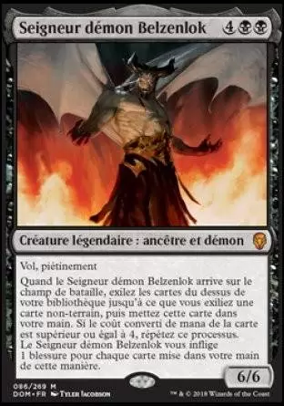 Dominaria - Seigneur démon Belzenlok
