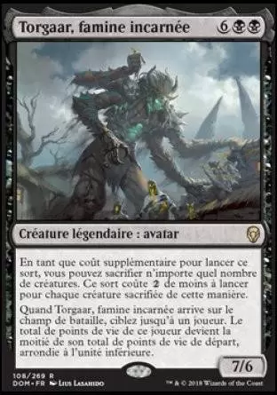 Dominaria - Torgaar, famine incarnée