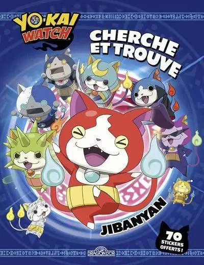 Les Livres du Dragon d\'Or - Cherche et trouve - Jibanyan