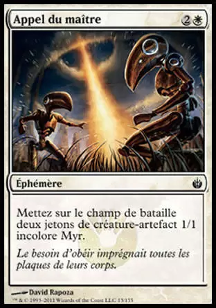 Mirrodin Assiégé - Appel du maître