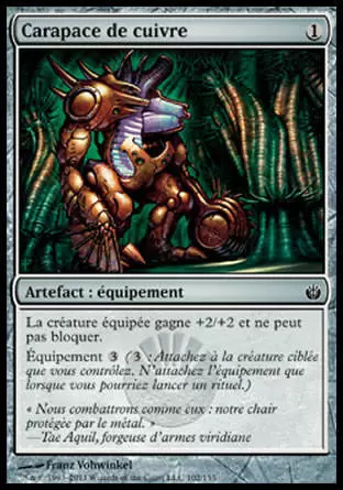 Mirrodin Assiégé - Carapace de cuivre