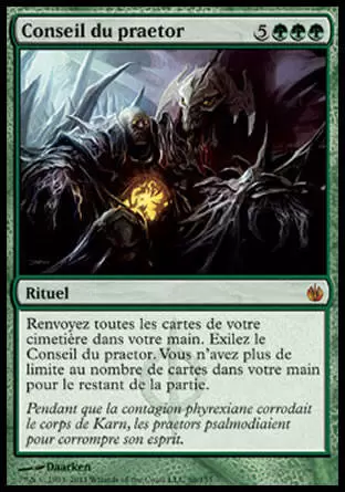 Mirrodin Assiégé - Conseil du praetor