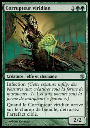 Mirrodin Assiégé - Corrupteur viridian