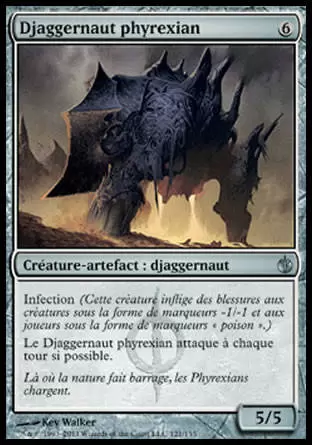 Mirrodin Assiégé - Djaggernaut phyrexian