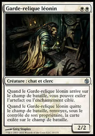 Mirrodin Assiégé - Garde-relique léonin