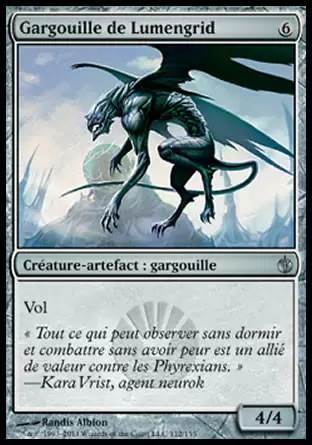 Mirrodin Assiégé - Gargouille de Lumengrid