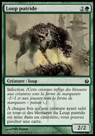 Mirrodin Assiégé - Loup putride
