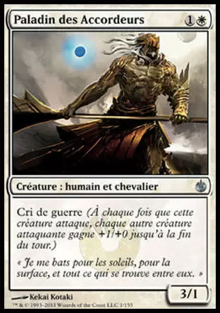 Mirrodin Assiégé - Paladin des Accordeurs