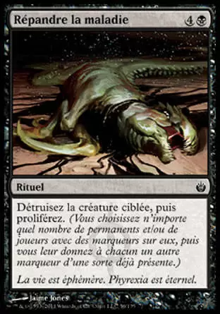 Mirrodin Assiégé - Répandre la maladie