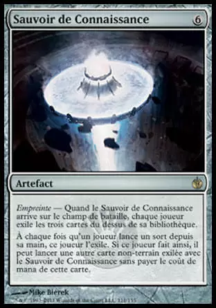 Mirrodin Assiégé - Sauvoir de Connaissance