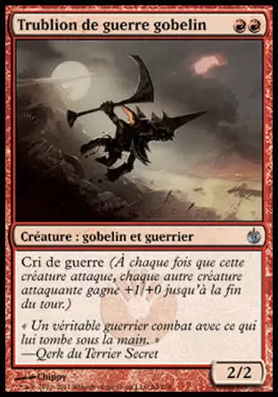 Mirrodin Assiégé - Trublion de guerre gobelin
