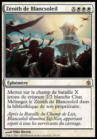 Mirrodin Assiégé - Zénith de Blancsoleil