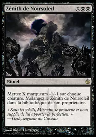 Mirrodin Assiégé - Zénith de Noirsoleil