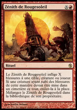 Mirrodin Assiégé - Zénith de Rougesoleil