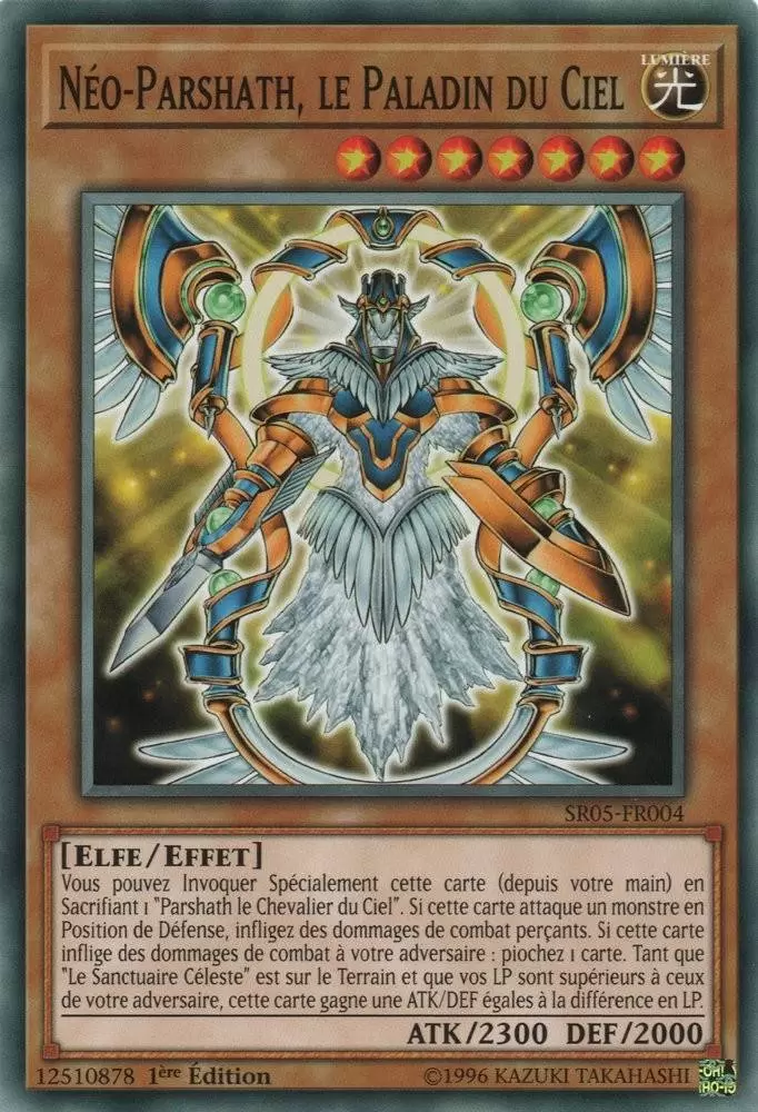 Onde de Lumière SR05 - Néo-Parshath, le Paladin du Ciel