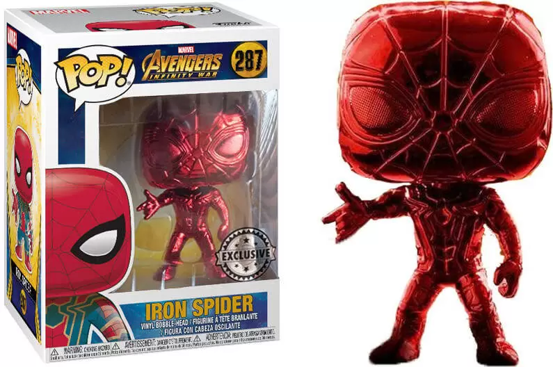 POP! MARVEL - Avengers - Infinity War - Iron Spider Chrome