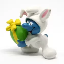 Easter Bunny Smurf