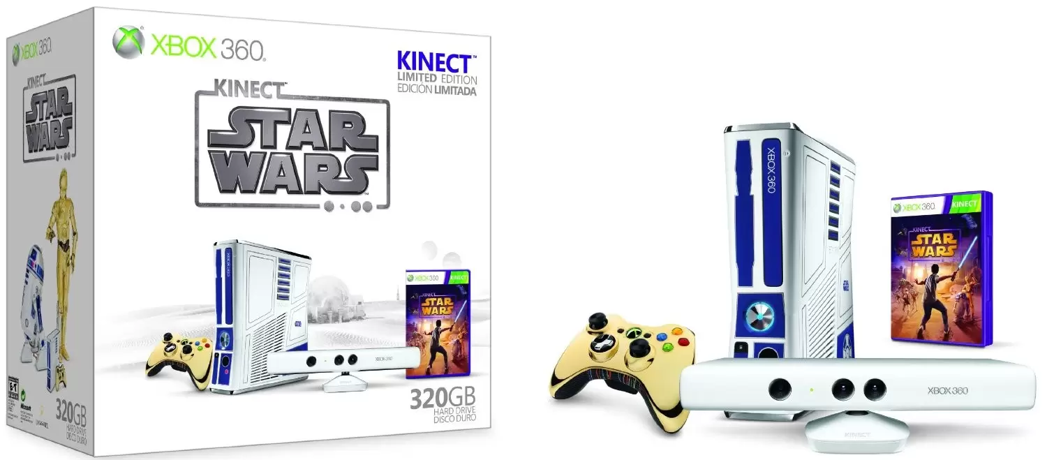 XBOX 360 Stuff - Xbox 360 Kinect Star Wars Edition Collector