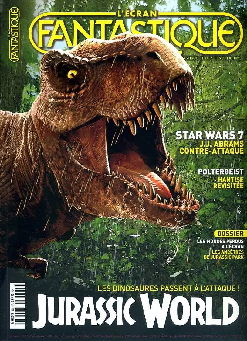 L\' Ecran Fantastique - L\' Ecran Fantastique n° 365 (2 couvertures)