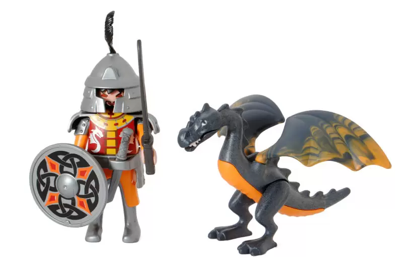 Playmobil Play + Give Exclusives - Asian Warrior & dragon