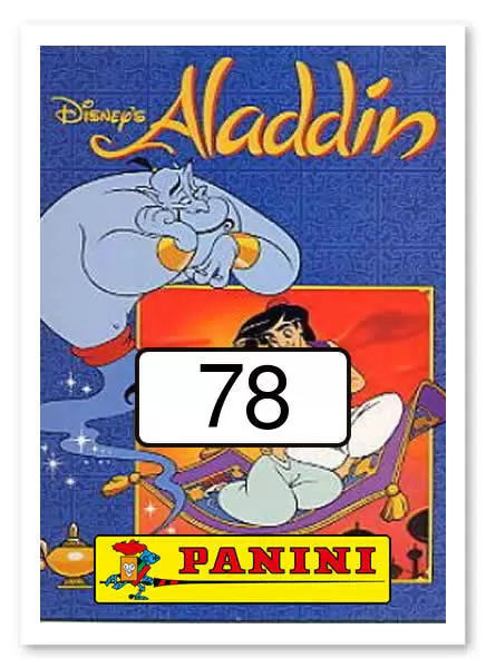 Disney\'s Aladdin - Sticker n°78