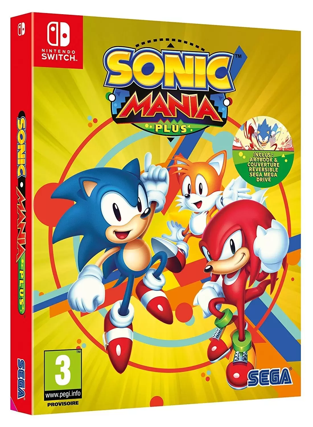 Jeux Nintendo Switch - Sonic Mania Plus