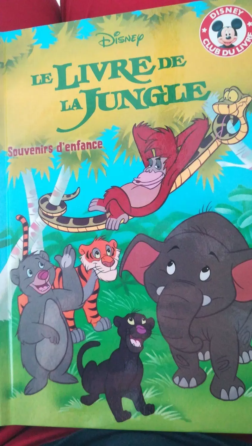 Mickey Club du Livre - Le livre de la jungle souvenir d\'enfance