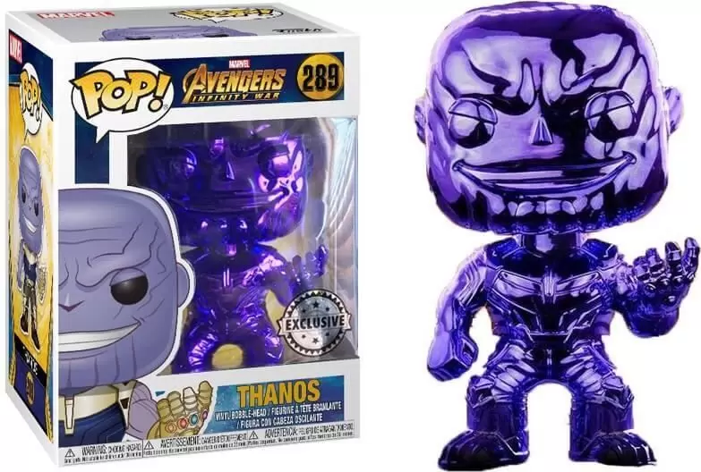 POP! MARVEL - Avengers - Infinity War - Thanos (Chrome)