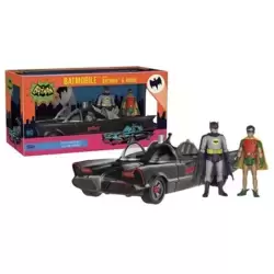 Batman Classic TV Series - Batmobile with Batman and Robin