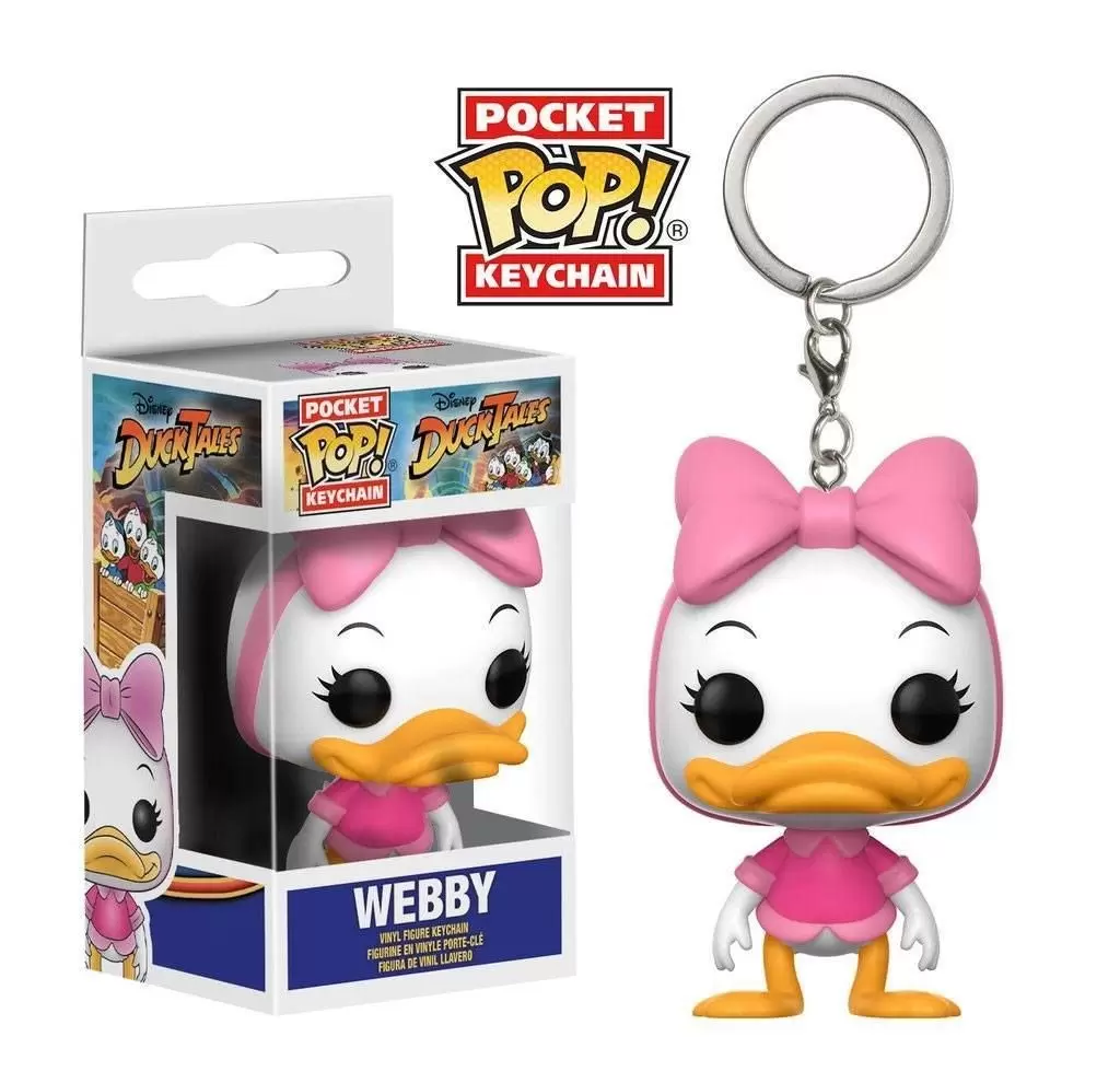 Disney - POP! Keychain - Duck Tales - Webby / Zaza