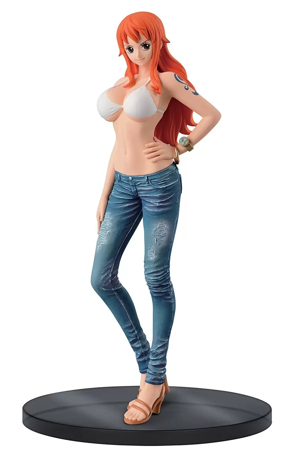 One Piece Banpresto Jeans Freak Vol 2 Nami White Ver Figure Figurine No Box 