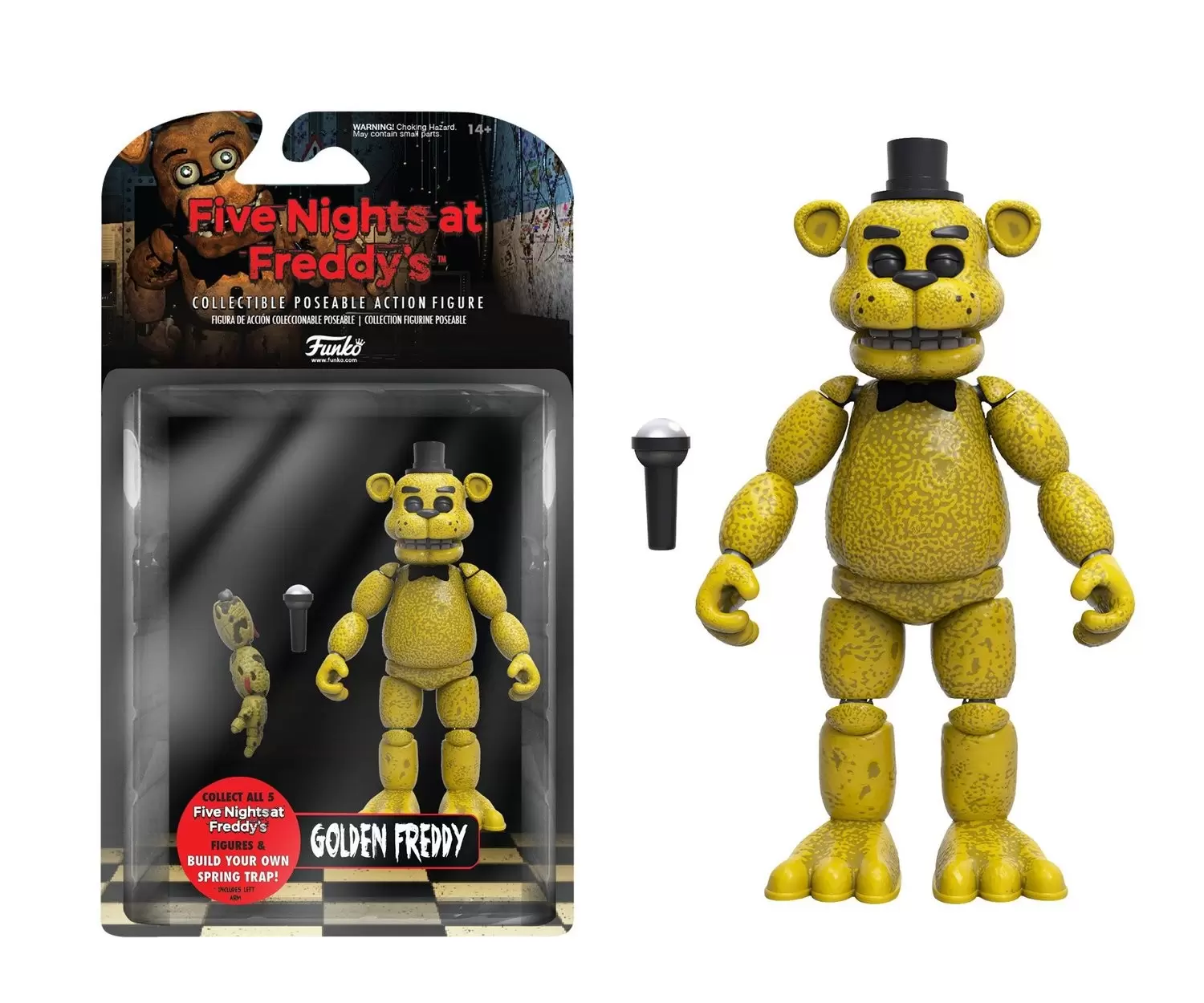2016 Funko RARE Nightmare Chica 5” Figure Five Nights At Freddys Figure Toy  FNAF