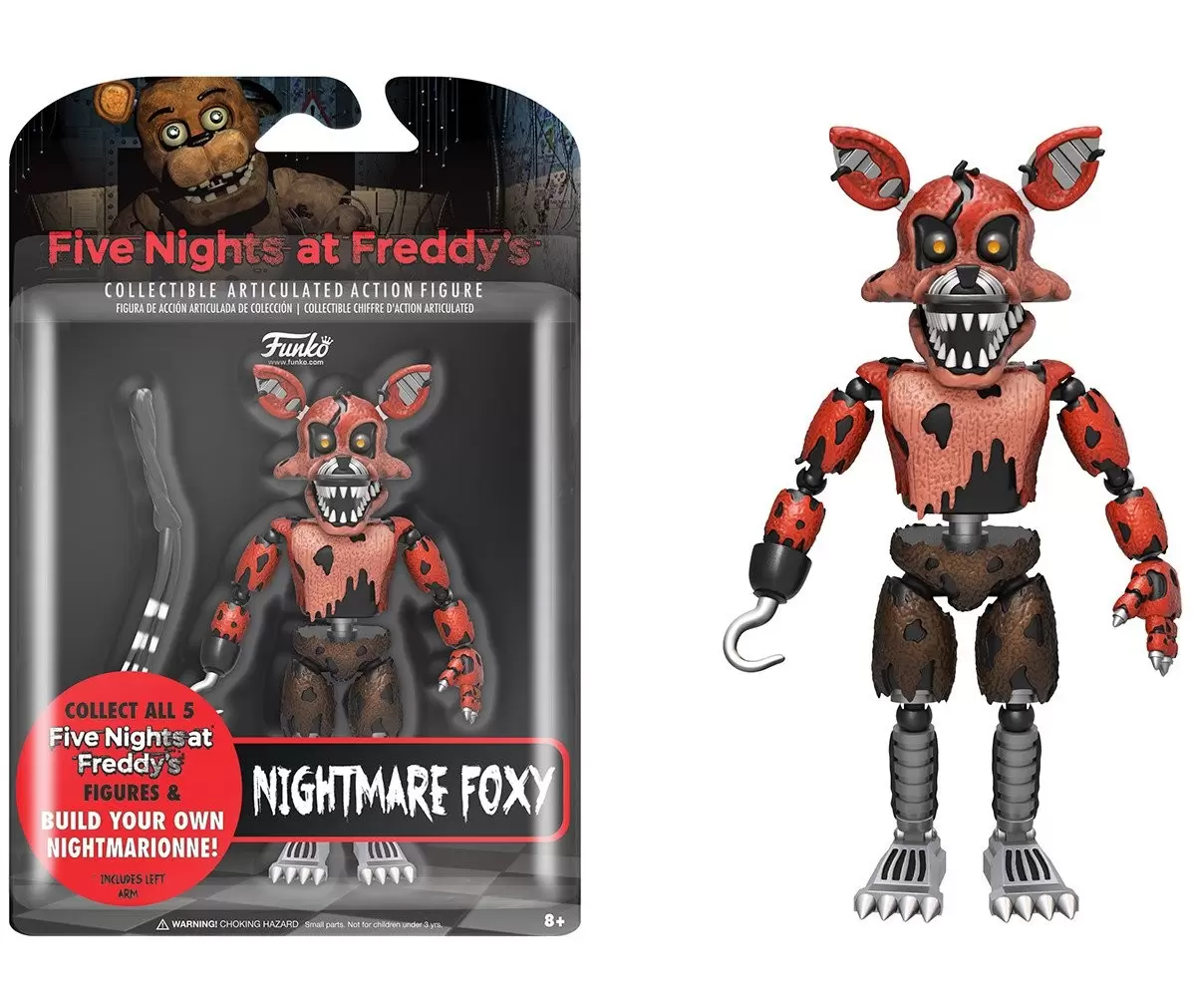 Nightmare Foxy - Five Nights at Freddy's action figure