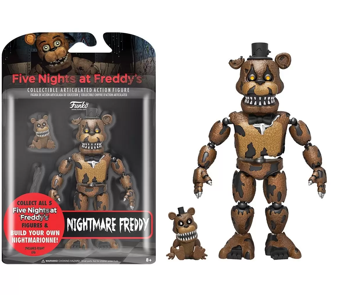 Five Nights at Freddy's FNAF Sister Location Action Figure Nightmare Chica  Funko 